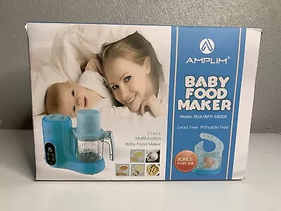 Amplim Baby Food Maker Baby Food Processor Steamer Blender • $50