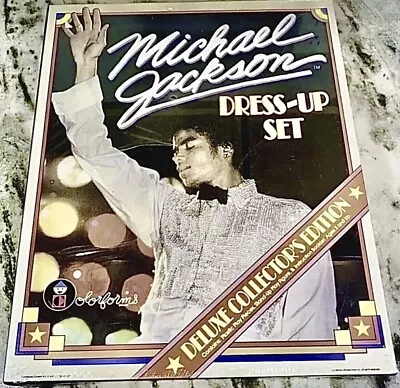 VTG 1984 FACTORY SEALED Deluxe Collector’s Edition  Michael Jackson Dress-Up” • $49.99