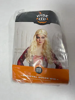 Hyde & Eek Medieval Queen Wig Adult  Dress UP Costume Wig Long Braided • $12.75