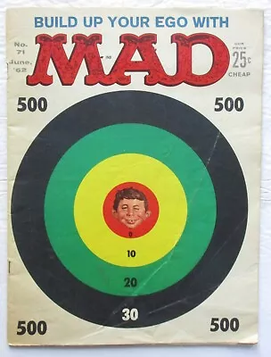 MAD Magazine #71 Silver Age E.C. Magazine 1962 VG • $1.49