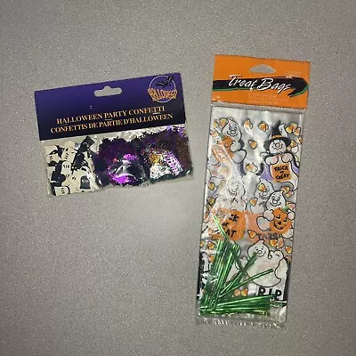 Vintage Halloween Party Favors Confetti 2001 Factory Sealed • $19.95