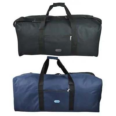 Duffle Bag Sports Gym Yoga Square Barrel Cargo Bag Travel Holdall Luggage • £13.99