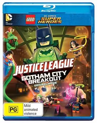 $14.99 • Buy LEGO - Justice League  Gotham City Breakout - Blu-ray New Unsealed Tracked (D138