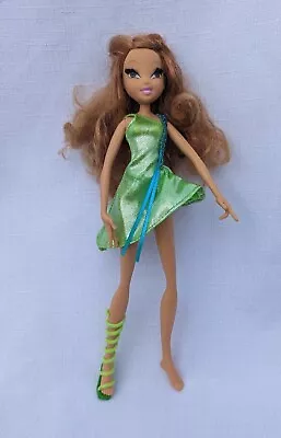 Winx Club Magic Flora Mattel Doll 2005 Dress And Single Shoe • $35