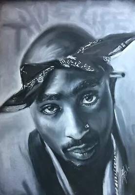 New Tupac Shakur 2Pac Music Wall Art Poster OR Canvas Size A4 To A1 • $8.50