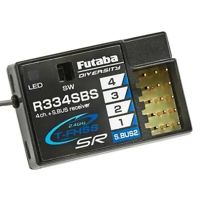 Futaba R334SBS S.Bus2 T-FHSS SR HV Receiver For 10PX 7PXR 7XP 4PM NIB • $62