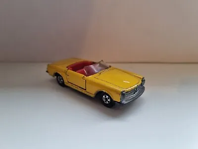 MATCHBOX SUPERFAST 27d Mercedes 230SL Rare Yellow/red • $60