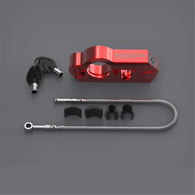 New Anti-theft Lock Motorcycle Scooters Helmet Handlebar Fixed Lock Accessories • $35