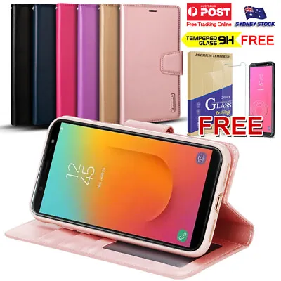 $10.99 • Buy For Samsung Galaxy J8 J7 J5 J2 Pro A8 A7 A6 Leather Wallet Flip Phone Case Cover