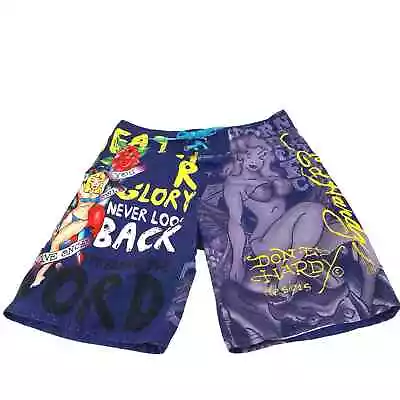 Ed Hardy Tattoo Dream Board Shorts Mens 36 Purple You Only Live Once • $68