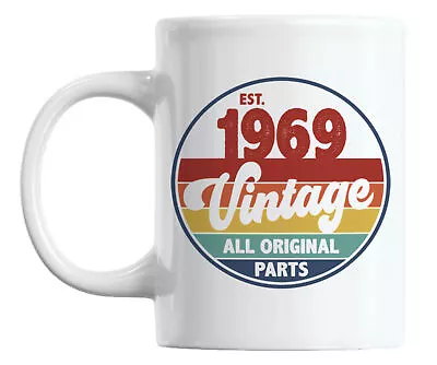 Vintage Est. 1969 All Original Parts Coffee & Tea Mug • $14.99