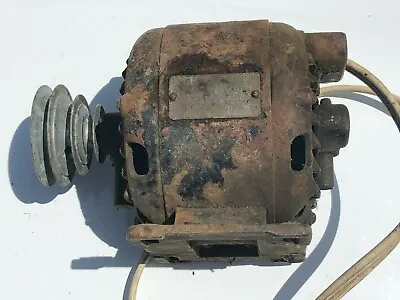 Robbins & Myers Vintage AC Electric Motor 1/6HP Model 416770 1750RPM Works • $59.99