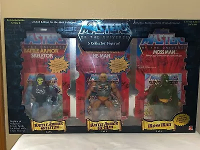 Masters Of The Universe Motu Commemorative Series Ii 5 Collector Figures Set • $499.99