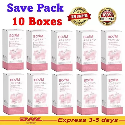 10 X Boom Gluta Shots Instant Powder Absorbed Anti-Oxidant Booster Radiant • $127.02