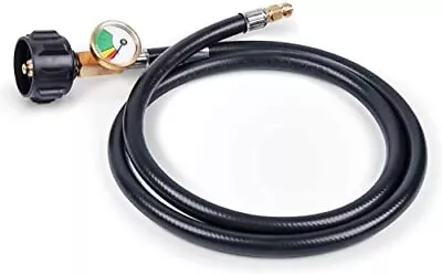 4 FT RV Propane Gas Hose Inverted Male Flare Gauge Suitable For Standard NEW • $24.62