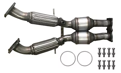 Rear Exhaust Catalytic Converter Flex Pipe Fits Volvo S80 V70 3.2L 2007-2010 • $317.48