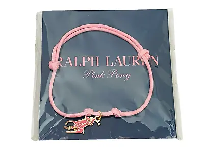 NIP Ralph Lauren Pink Pony Macy's Bracelet NEW • $13.99