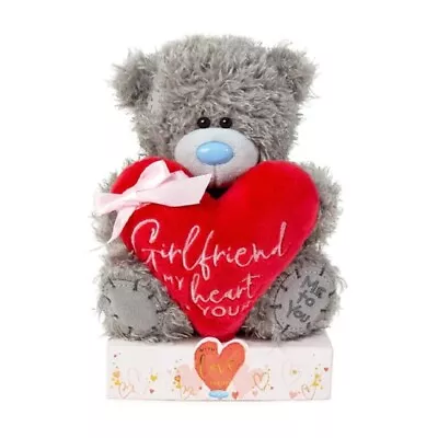 Me To You Tatty Teddy Collectors 7  Plush Bear - Girlfriend My Heart Is Yours • £10.99