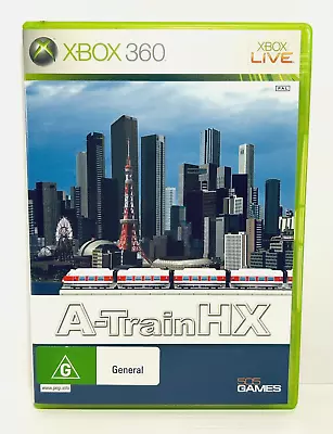 A-TrainHX Xbox 360 Live Game + Manual PAL 505 Games 2004 ~ Free Tracked Postage • $33.33