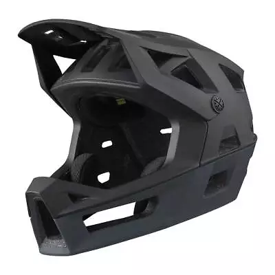 IXS Trigger FF Enduro Mountain Bike Full Face Helmet Black XS(49-54cm) • $217.13