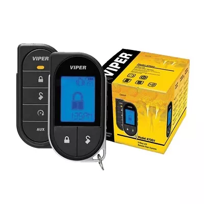 Viper 4706V Car Remote Pack With Keyless Entry SmartStart Compatible 2-Way LCD • $150