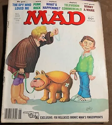 1978 MAD Magazine #199  Spy Who Loved Me Parody / Fisherman Collection • £5.83