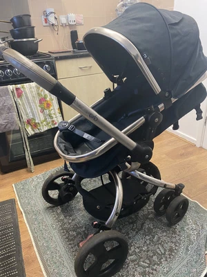 £120 • Buy Mothercare Orb Pram In Liquorice Black