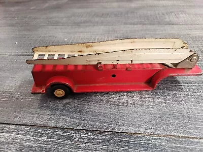 Vintage Metal Tonka Red Fire Truck Trailer With Ladder 60’s Or 70’s 8” Long • $20