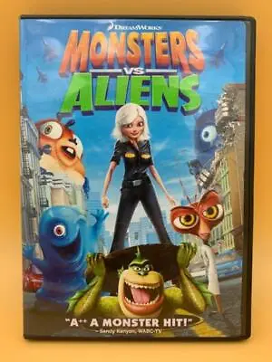 Monsters Vs. Aliens (DVD 2009) Dreamworks Seth Rogen Reese Witherspoon • $6.97