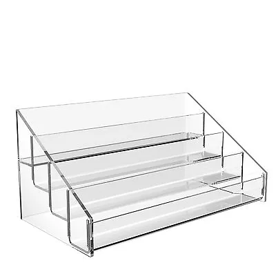 £19.98 • Buy Nail Polish Varnish Display Stand 4 Tier Clear Acrylic Lip Stick Counter Holder