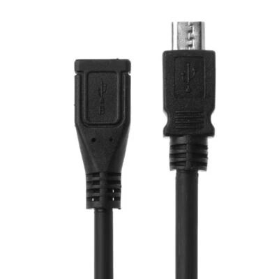 $19.68 • Buy Micro USB Female To Male Data Sync Extension Cable Cord For