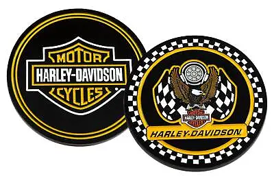 Harley-Davidson Supercharged Race Metal Challenge Coin 1.75 Inch - Black Finish • $21.95