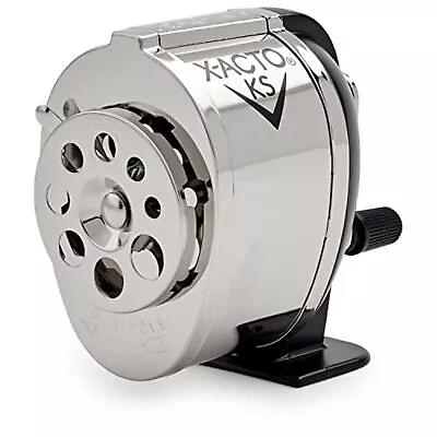 X-ACTO 1031 KS Manual Classroom Pencil Sharpener Counter/Wall-Mount Black/Nic... • $23.21