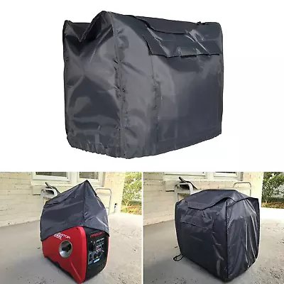 Generator Cover W/ Storage Pocket Waterproof Dustproof For Honda Eu2000i Eu2200i • £16.58