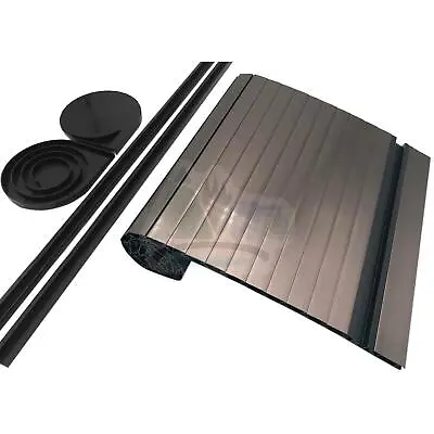 Tambour Roller Door Kit Bronze 600 X 400 Mm For Campervans Motorhome Conversions • £63.95