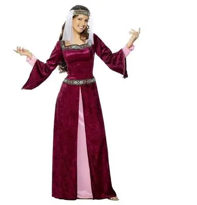 Adult Maid Marion Ladies  Robin Hood Fancy Dress Party Costume • £26.59