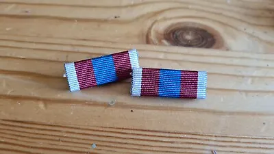 Medal Ribbon Bar Pin Single Ribbon Of Your Own Choice  • £3