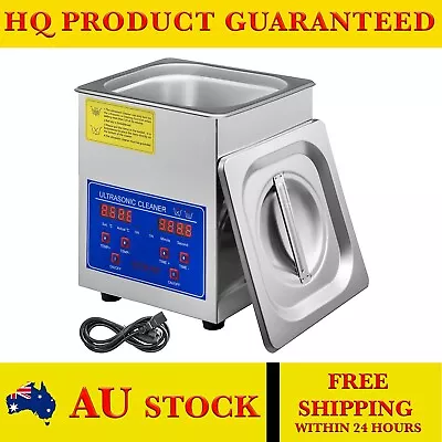 Ultrasonic Cleaner 1.3 L Ultrasonic Parts Cleaner With Heater Timer • $109.90