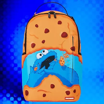 Sprayground Cookie Monster Munchies Backpack Sesame Streer Limited Edition New • $179.95