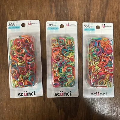 Scunci 500 Pc Mini Bands 3-pack • $2.99