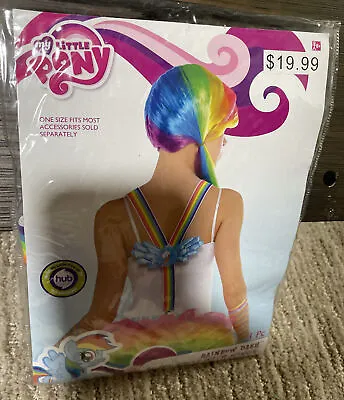 My Little Pony Rainbow Dash Suspenders With Wings Halloween Dress Up Cosplay New • $14.99