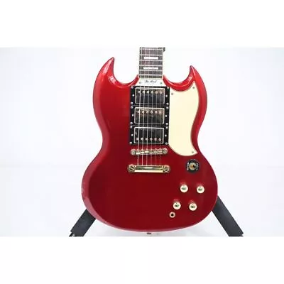 Epiphone Electric Guitar LTD G-400 Custom 3PU Metallic Red SG WGig Bag • $989.36