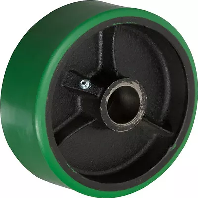 6  X 2  Polyurethane On Cast Iron Wheel With Bearing - 1 EA • $26.61