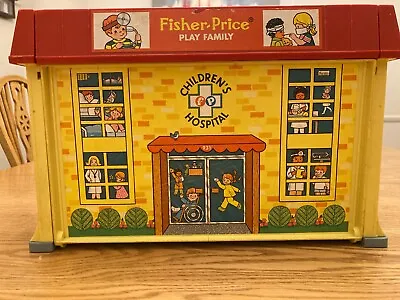 1976 Fisher Price Little People Play Family Children's Hospital 931  • $25