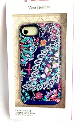 Vera Bradley Hybrid Purple Floral Cell Phone Case For IPhone 8/7/6s/6 New In Box • $12.99