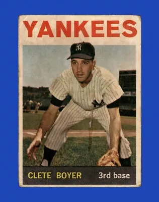 1964 Topps Set-Break # 69 - Clete Boyer LOW GRADE (filler) *GMCARDS* • $0.79