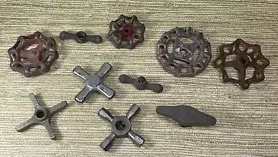 Cast Iron Faucet Valve Handles Vintage Indiana Italy Lot • $16.95