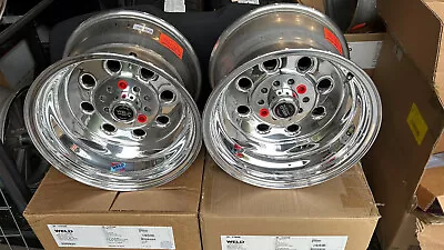 Weld Racing Wheel Draglite 15  X 10  Multi Stud Ford/chev Brand New 4.5”bs Each • $1030