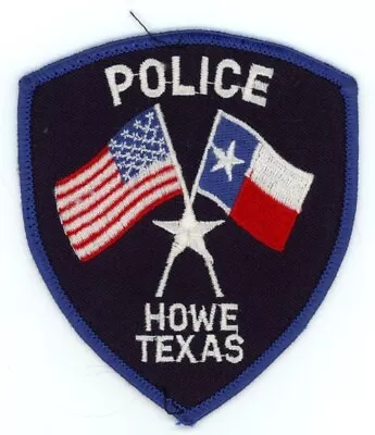 Texas Tx Howe Police Nice Shoulder Patch Sheriff • $5.99