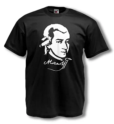MOZART T-SHIRT - Wolfgang Amadeus Mozart - CLASSICAL COMPOSER - Mens T-shirts • $18.64